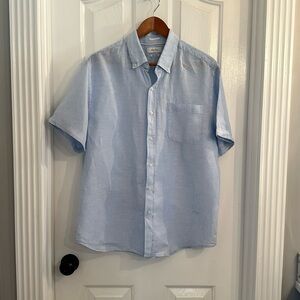 EUC Porter & Ash 100% Linen Shirt Size XL